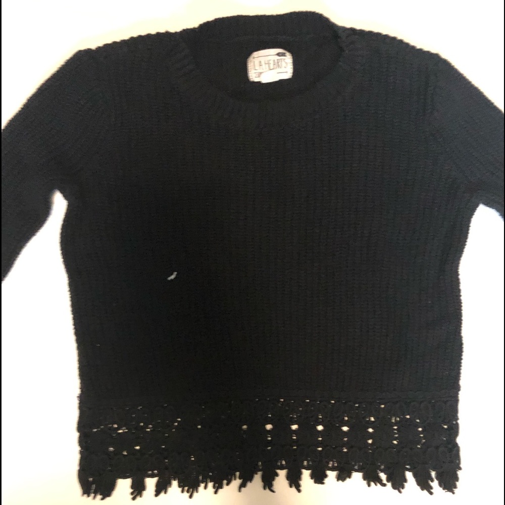 sweater (kinda short)